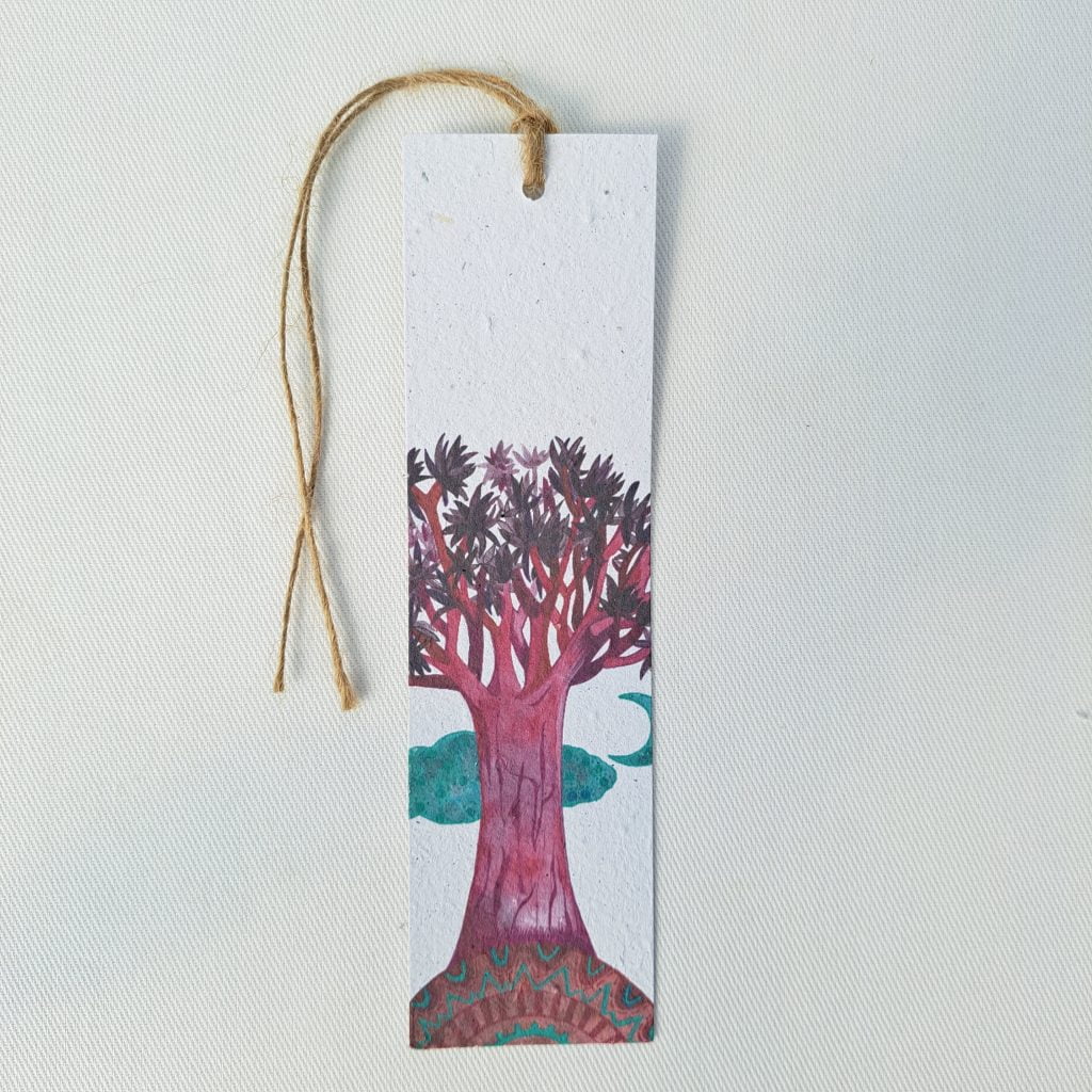 Bookmark: Quiver Tree - Growing Paper