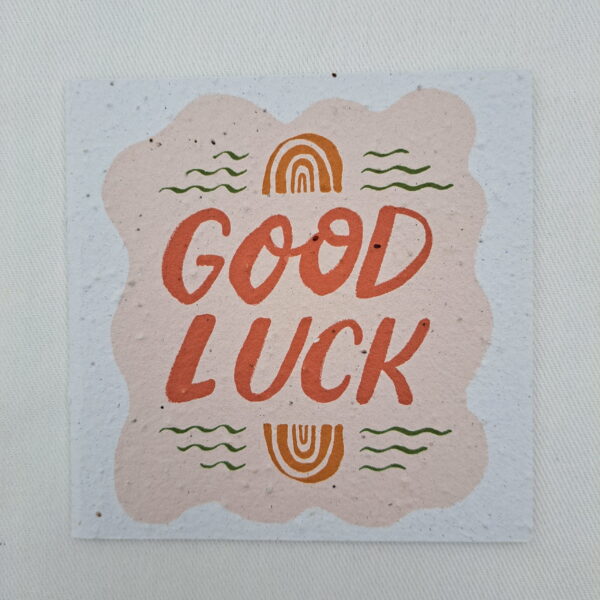 Good Luck Greeting Card