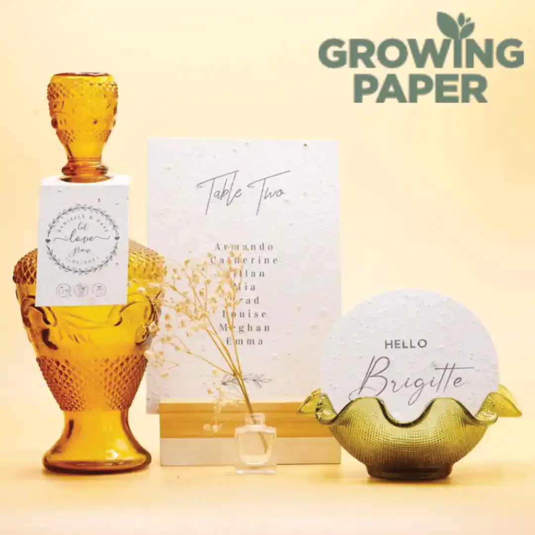 Sustainable Eco-Friendly Wedding Stationery, Paper & Invitation Cards