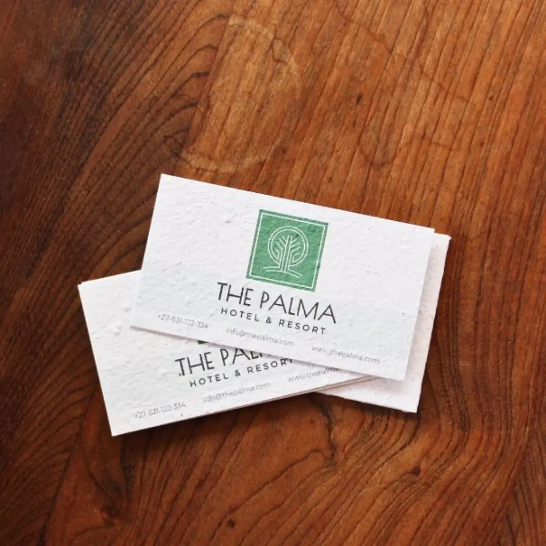 Biodegradable Plantable Seed Paper Business Cards