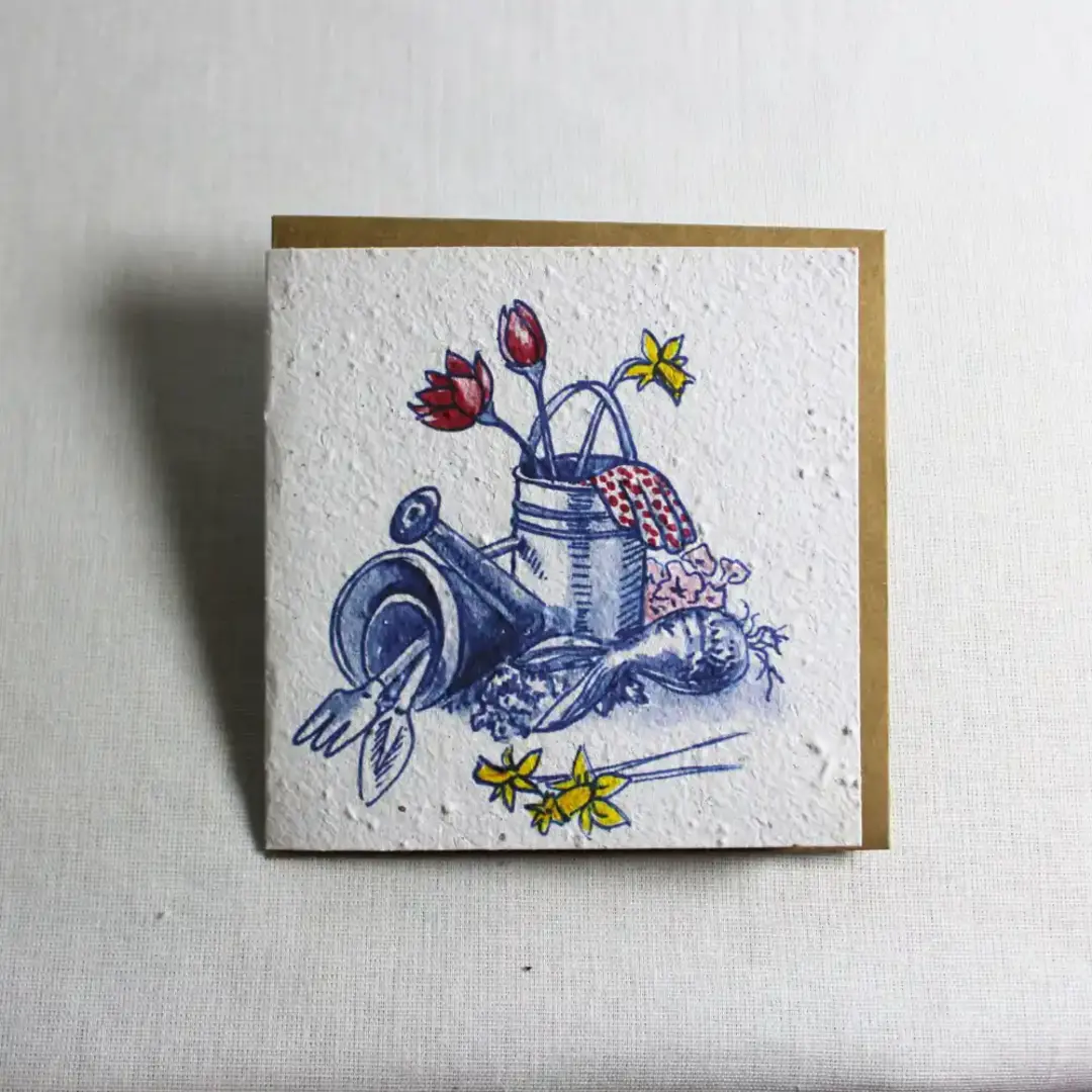 greeting card gardening