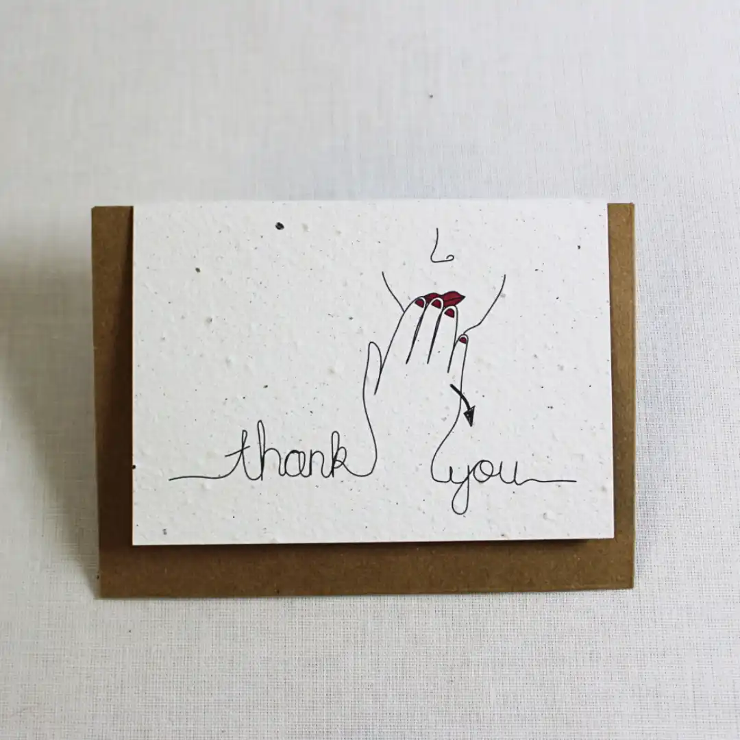 greeting card thank you