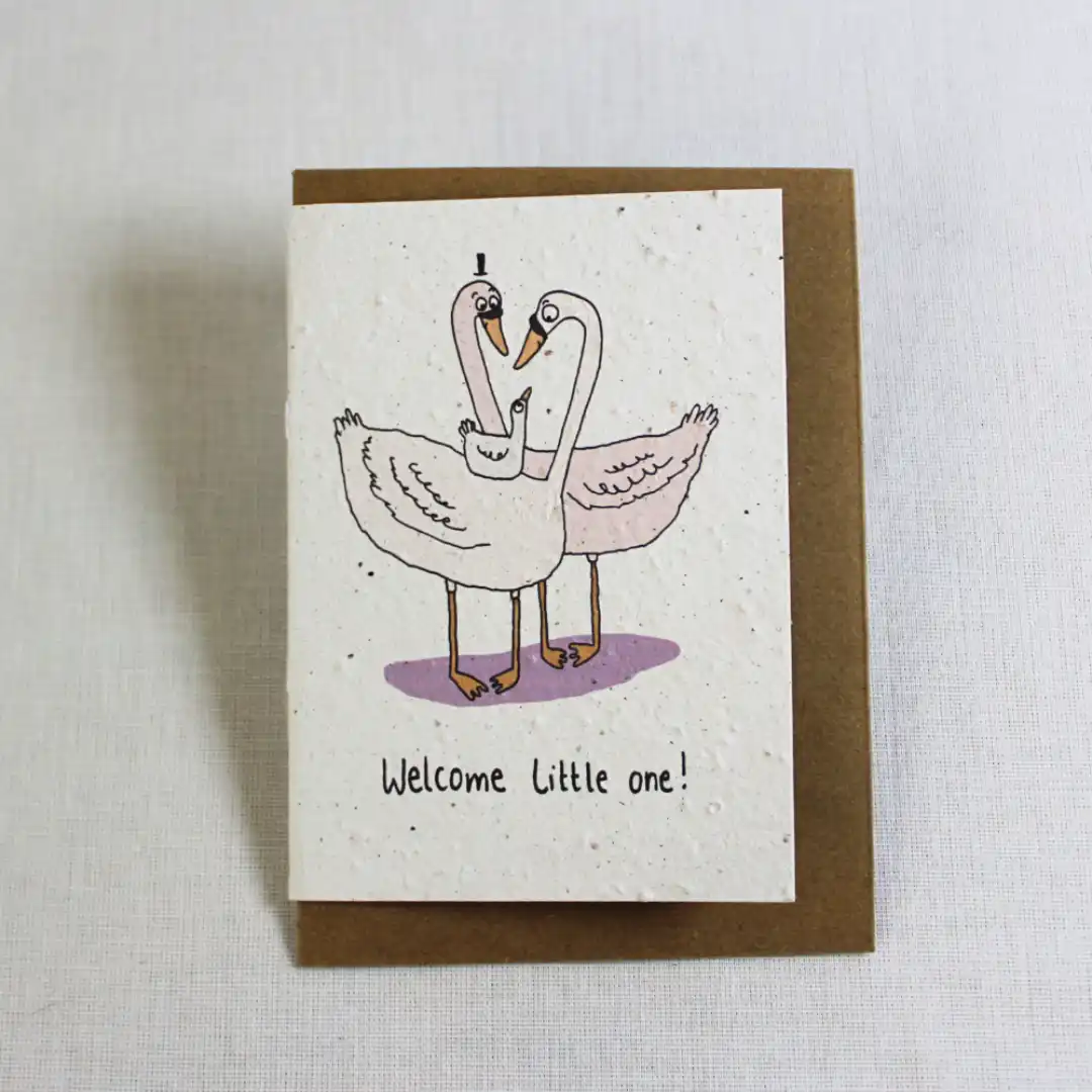 greeting card welcome little one