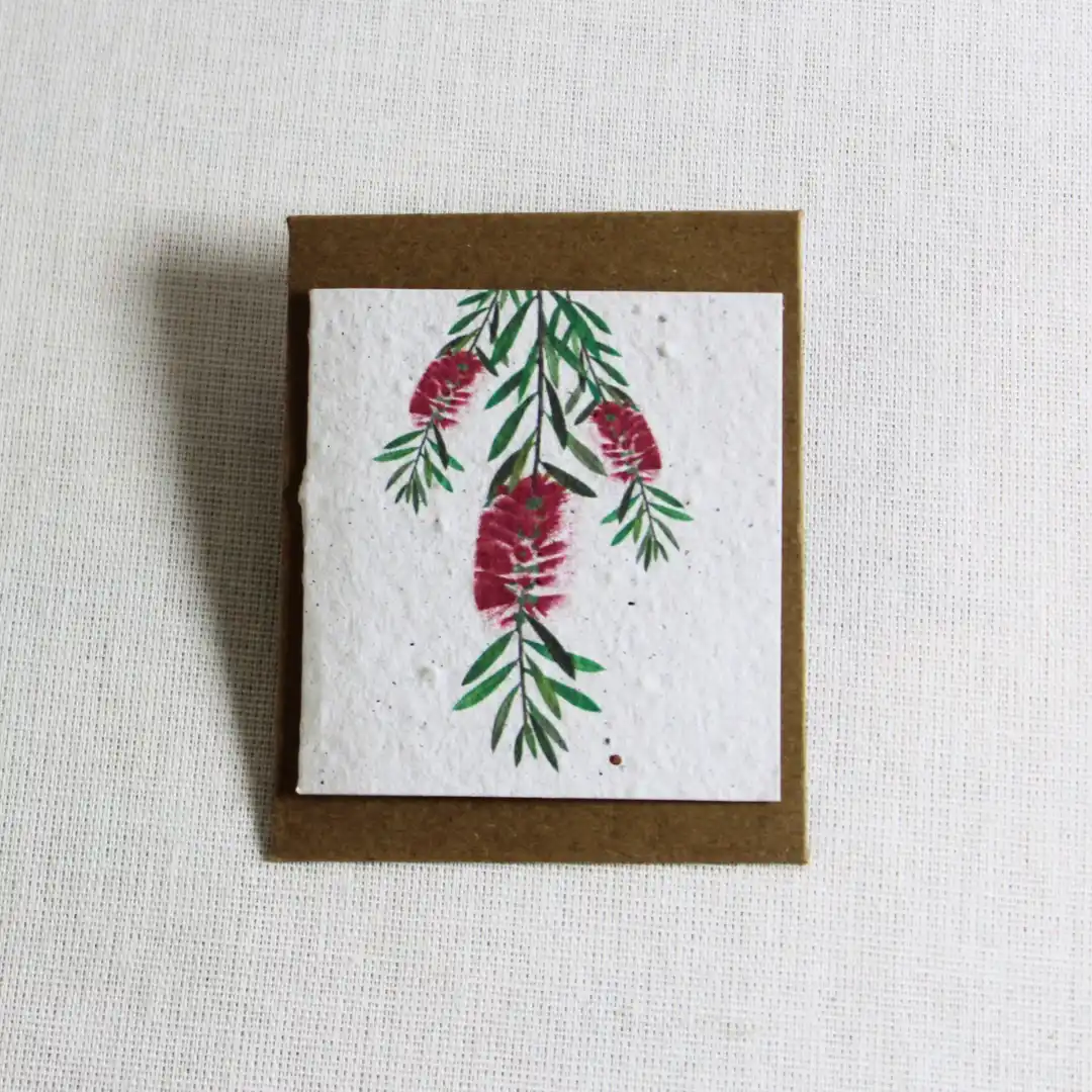 mini card bottle brush