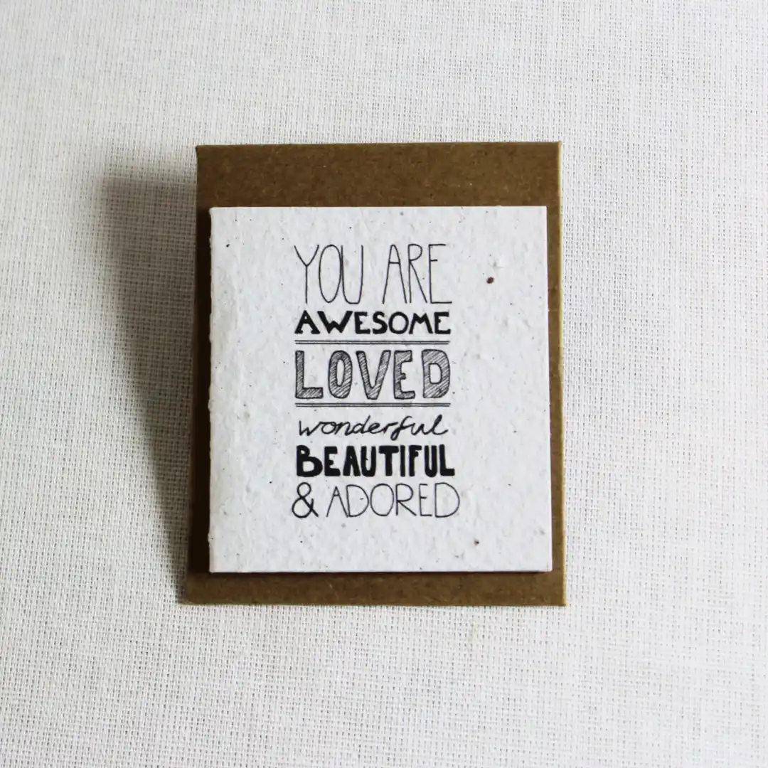 mini card you are awesome